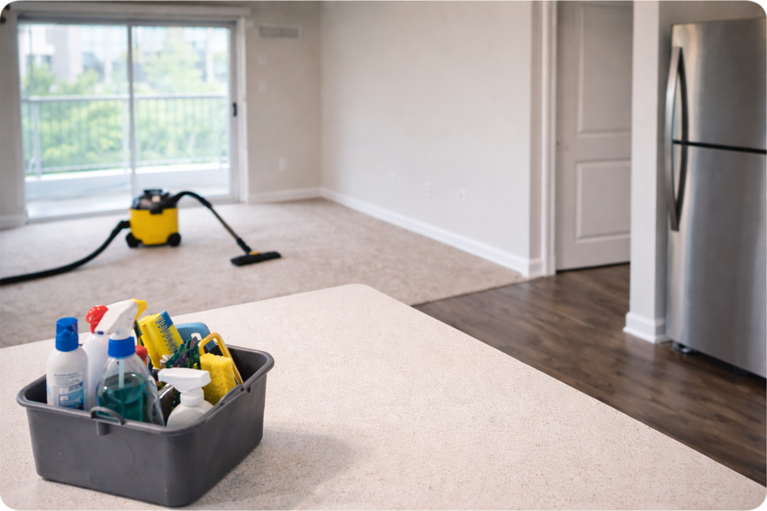 Move-out cleaning in Calgary